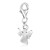 Angel Charm in Sterling Silver