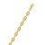 Puffed Mariner Bracelet in 14k Yellow Gold  (6.80 mm)