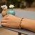 Puffed Mariner Bracelet in 14k Yellow Gold  (6.80 mm)