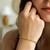 Solid Diamond Cut Rope Bracelet in 10k Yellow Gold  (1.60 mm)