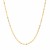 Diamond-Cut Bead Chain in 14k Yellow Gold (0.90 mm)