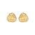 14K Yellow Gold Small Double Knot Earrings