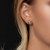14K Yellow Gold Small Double Knot Earrings