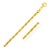 Solid Diamond Cut Rope Chain in 14k Yellow Gold (5.40 mm)