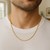 Classic Box Chain in 14k Yellow Gold (1.1 mm)