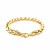 Wheat Link Bracelet in 14k Yellow Gold 