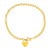Toggle Heart Necklace in 14k Yellow Gold