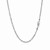 Sterling Silver Rhodium Plated Cable Chain (2.75 mm)