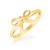 Bow Ring in 14k Yellow Gold
