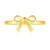 Bow Ring in 14k Yellow Gold