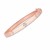 14k Rose Gold Trilogy Diamond Bangle (5.40 mm)