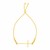 Adjustable Bracelet with Textured Cross in 14k Yellow Gold (1.00 mm)