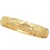 Textured and Polished Diamond Pattern Bangle in 10k Yellow Gold (12.00 mm)