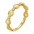 14K Yellow Gold Textured Rope Ring (4.00 mm)
