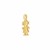 14k Yellow Gold Mini Girl Charm