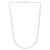 14k White Gold Light Gourmette Chain (2.20 mm)