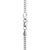 14k White Gold Light Gourmette Chain (2.20 mm)