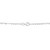 Sterling Silver Rhodium Plated Moon Cut Bead Chain (4.00 mm)