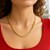 14k Yellow Gold Polished Miami Cuban Chain Necklace