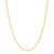 Sterling Silver Yellow Gold Plated Oval Snake Chain (2.60 mm)