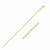 Diamond Cut Cable Link Chain in 18k Yellow Gold (1.50 mm)