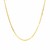 Diamond Cut Cable Link Chain in 18k Yellow Gold (1.50 mm)