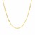 Diamond Cut Cable Link Chain in 18k Yellow Gold (1.40 mm)