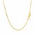 Diamond Cut Cable Link Chain in 18k Yellow Gold (1.40 mm)