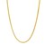 Sterling Silver Yellow Gold Plated Oval Snake Chain (3.30 mm)