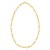 14K Yellow Gold Five and One Oval Link Chain Necklace