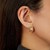 14K Yellow Gold Diamond Vannerie Earrings