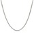 Sterling Silver Rhodium Plated Box Chain (1.80 mm)