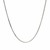 Gourmette Chain in 10k White Gold (1.00 mm)