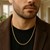 Round Box Chain in 14k Yellow Gold (3.4 mm)