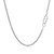 Round Box Chain in 14k White Gold (1.8 mm)