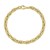 14K Yellow Gold Mens Cable Link Bracelet (6.30 mm)