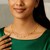 Polished and Textured Pebble Station Necklace in 14k Yellow Gold