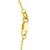 Polished and Textured Pebble Station Necklace in 14k Yellow Gold