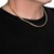Diamond Cut Round Franco Chain in 14k Yellow Gold (4.1 mm)
