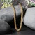 Diamond Cut Round Franco Chain in 14k Yellow Gold (4.1 mm)