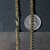 Diamond Cut Round Franco Chain in 14k Yellow Gold (4.1 mm)
