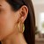 Classic Hoop Earrings in 14k Yellow Gold (5x40mm)