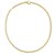 14K Yellow Gold Paperclip Toggle Link Necklace