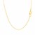 Round Cable Link Chain in 14k Yellow Gold (1.10 mm)