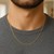 Round Cable Link Chain in 14k Yellow Gold (1.1 mm)
