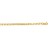 Heart Anklet in 14k Yellow Gold (2.9mm)
