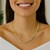 Pave Curb Chain in 14k Two Tone Gold (4.60 mm)