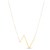14K Yellow Gold Yours Truly Large Initial Z Necklace