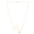 14K Yellow Gold Yours Truly Large Initial Z Necklace