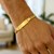 14K Yellow Gold Lite Cuban ID Bracelet (7.20 mm)